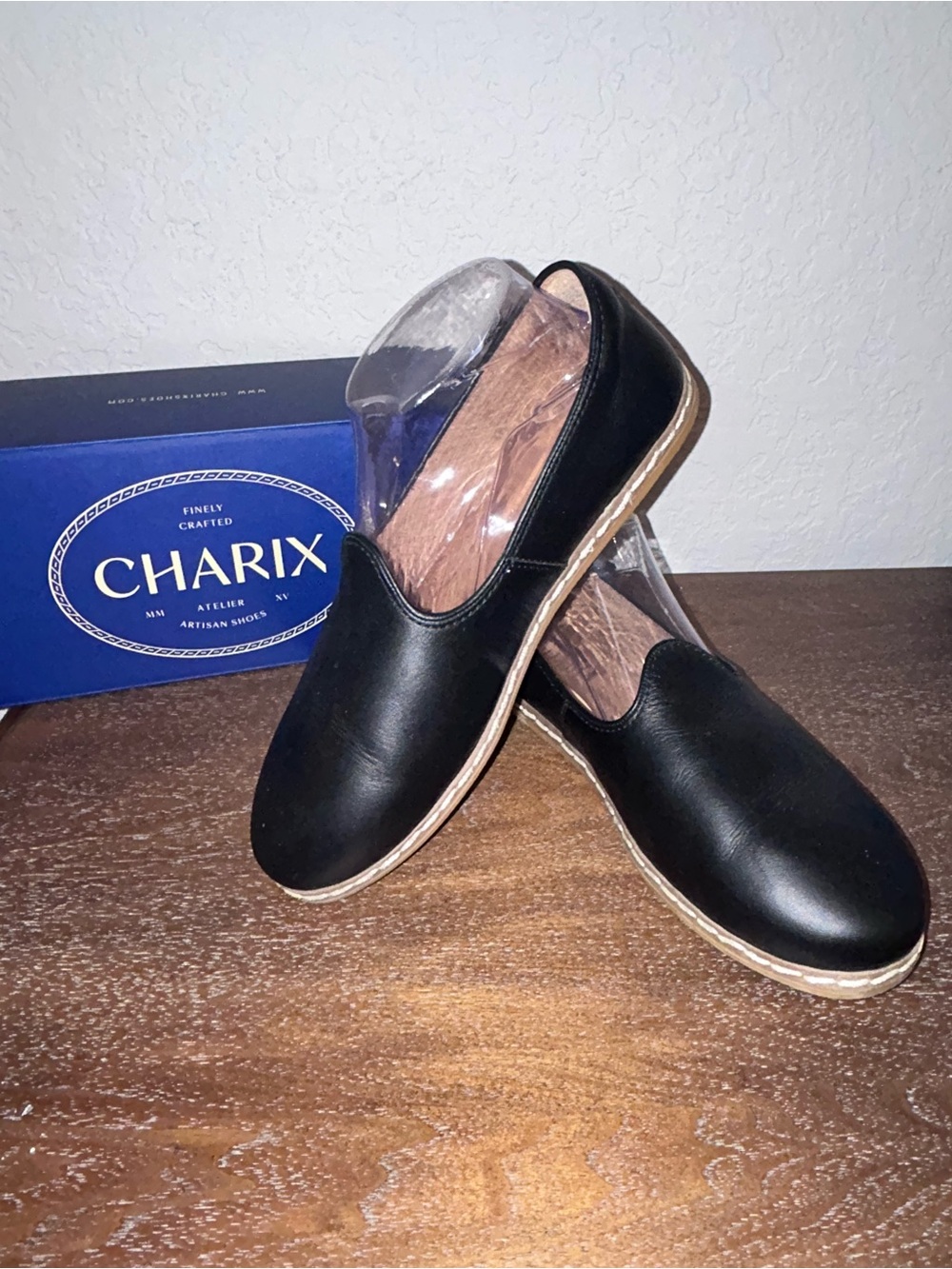 Charix Artisan Slip On Leather Casual Shoes - Picture 10 of 10